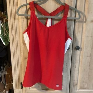 Wilson Racerback Tank Top Size L